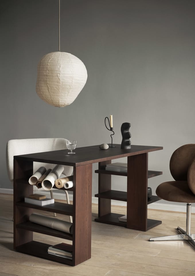 Ferm Living Yara vaas - rustic iron - small