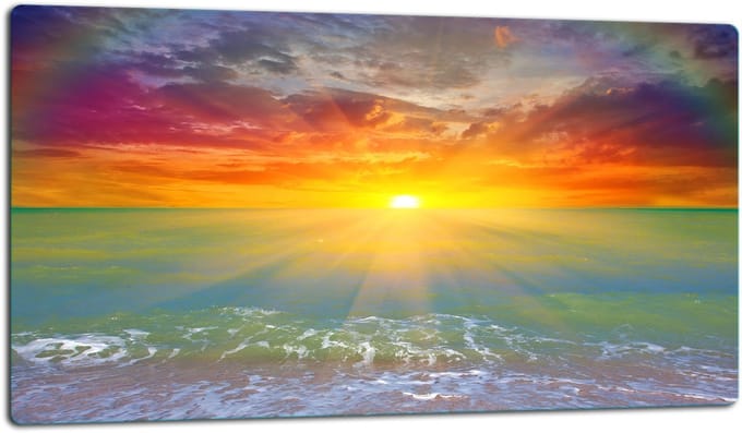 TMK ArtDeko - Snijplank - Glas - Modern - 52x30cm