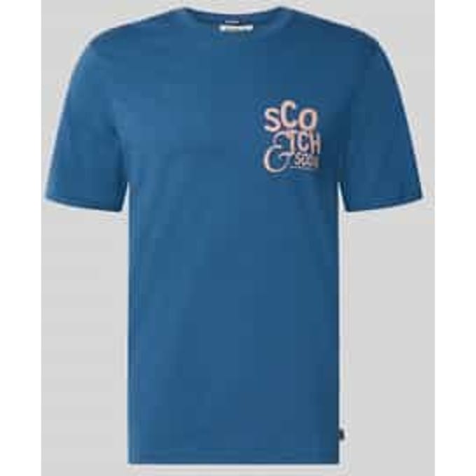 regular fit T-shirt met logoprint