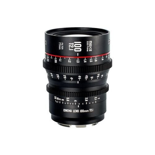 Meike Super 35 Prime cinema-objectief 100mm T2.1  Canon EF