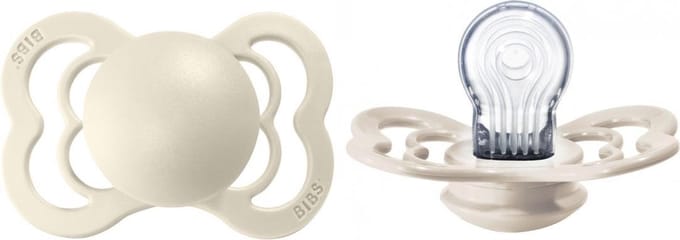 BIBS supreme | Fopspeen | Silicone | Ivory | T1 | 0-6 maand