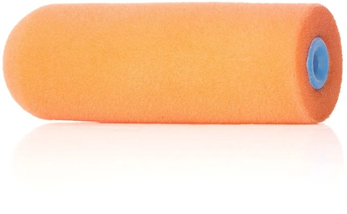 GEKO Verfroller - Flocked Foam - 10 cm - Voor Acrylverf en Beits