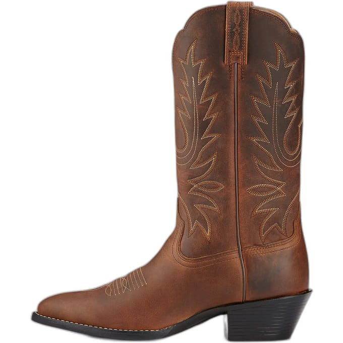 Leren westernlaarzen voor dames Ariat Heritage R Toe