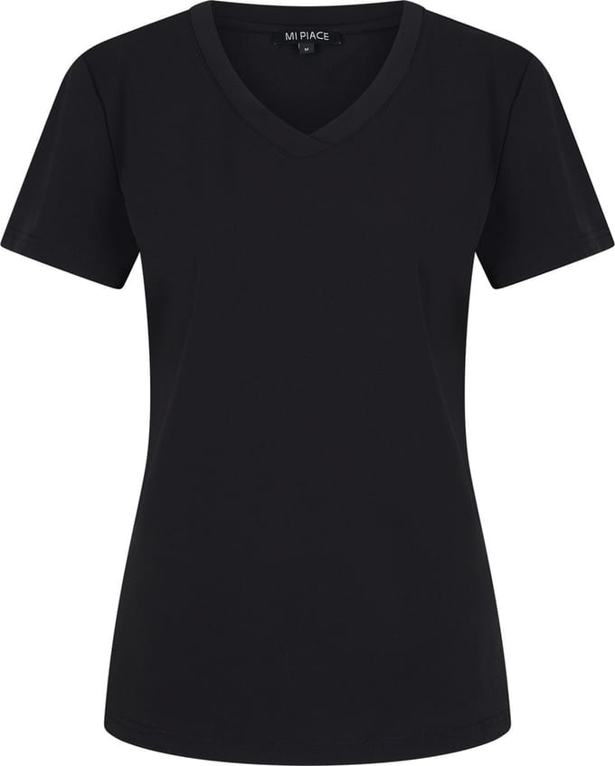 Travel T-shirt Uni Black 2080