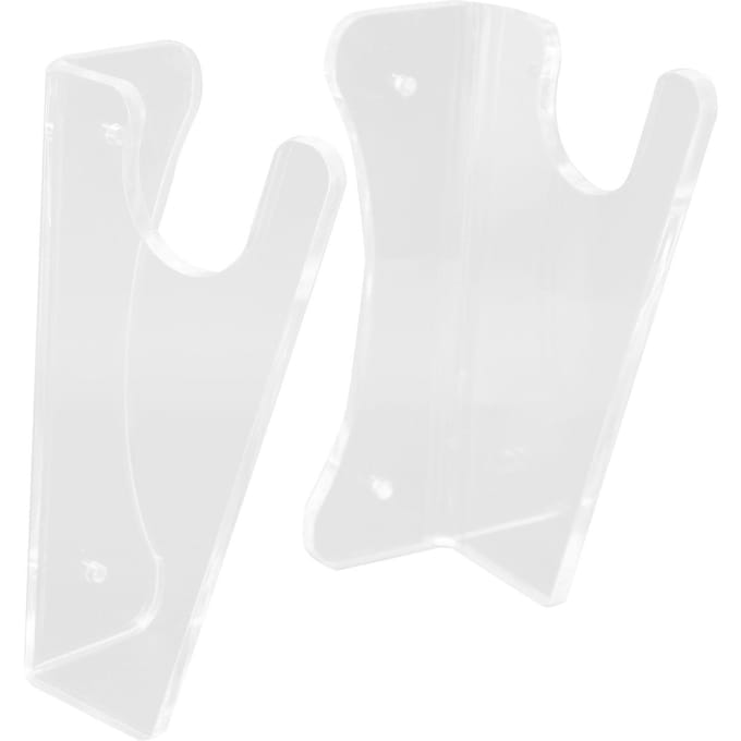 Support Mural Universel Support de Présentation en Acrylique Transparent Support Mural Horizontal pour Épée Laser white