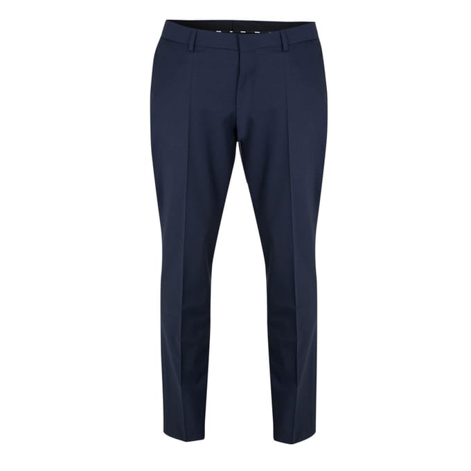 Boss Rechte broek heren Leon (Donkerblauw)
