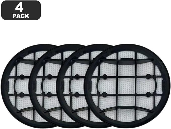 Vacuum Foam & Inlaatfilter voor Philips XC7053 XC7055 XC8055 - 4 Stuks