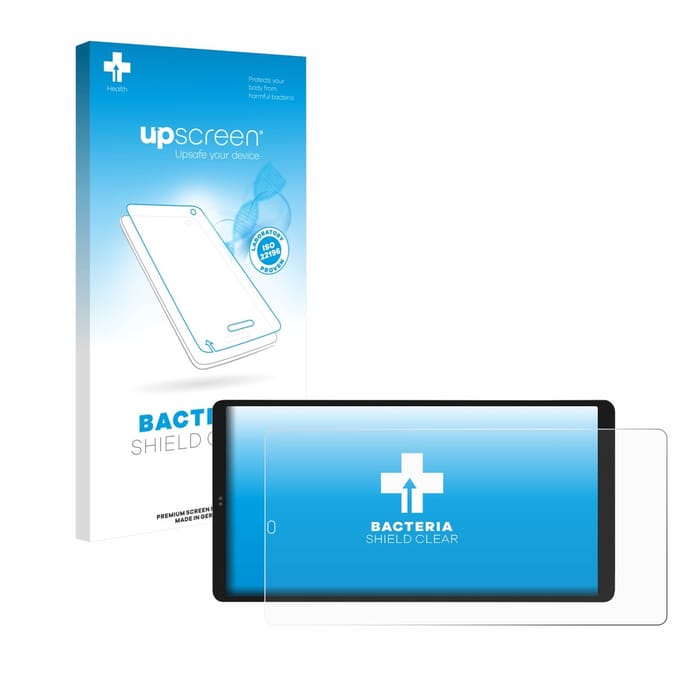 upscreen - Screenprotector voor Shelly Wall Display X2i - Folie Beschermfolie transparant antibacterieel