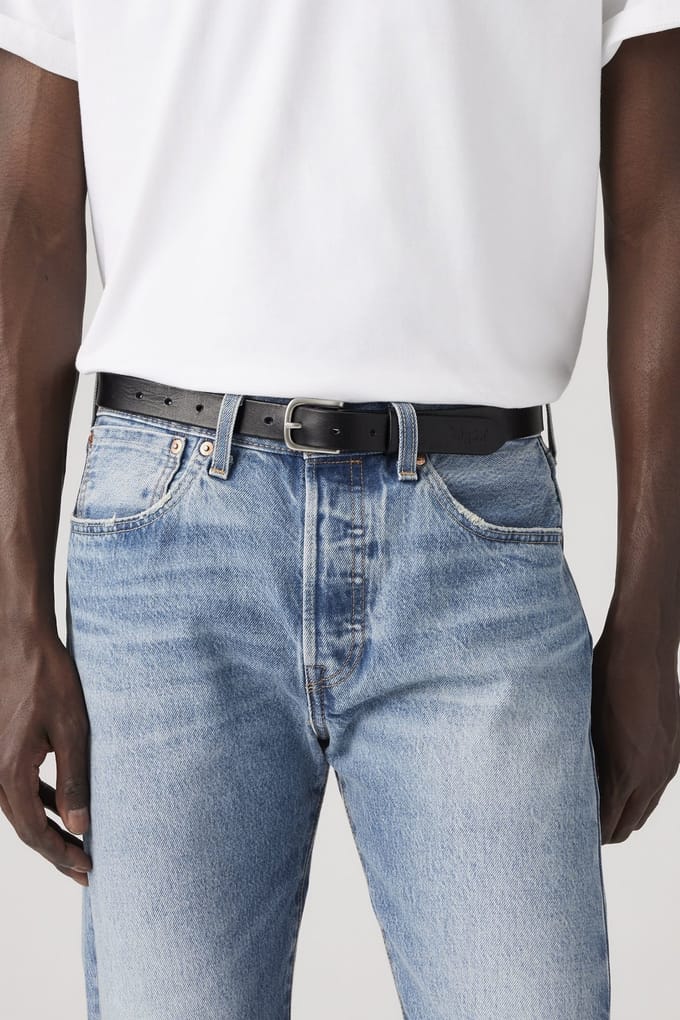 Levi's Men's New Narrow Caviar Größe: 75 | Gürtel Outlet | Herren