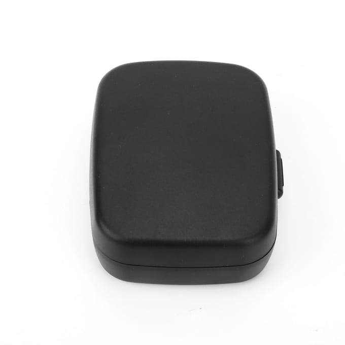Draagbare Hoortoestel Hard Case Waterdichte Hoortoestel Beschermende Opbergdoos Zwart voor Buiten gray