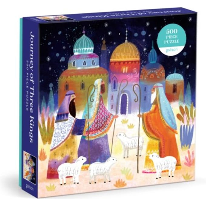 Journey Of Three Kings 500 Piece Puzzle - Galison
