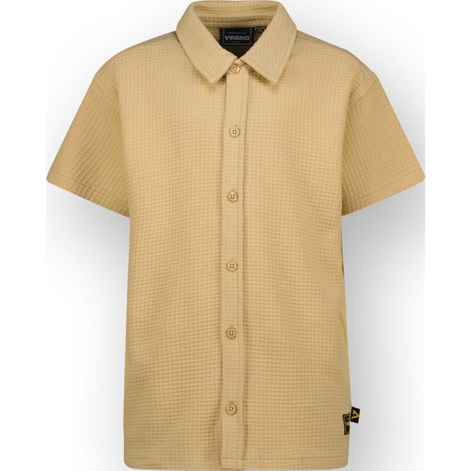 Vingino Boys Lani Blouse Dune Sand Größe: 2 | Hemden Outlet | kids | Braun