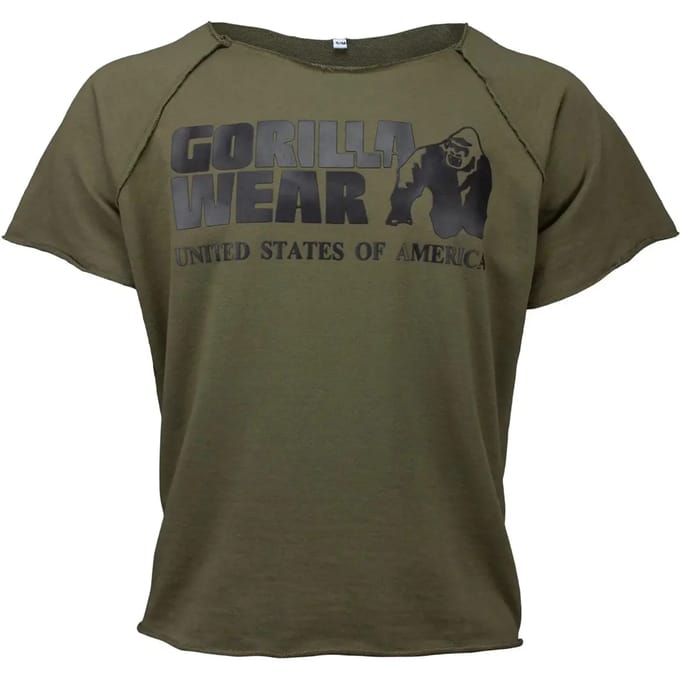 Gorilla Wear Classic Workout Top - Legergroen - S/M