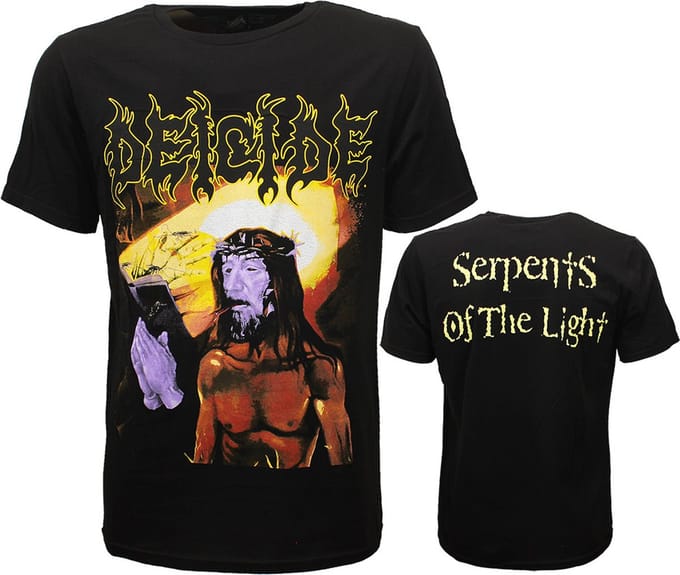 Deicide Serpents of the Light T-Shirt - Officiële Merchandise - M