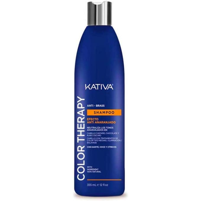 KATIVA Color Therapy Anti-Brass Shampoo 355 ml
