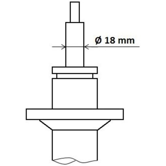 Schokdemper Excel-G KYB 3338038