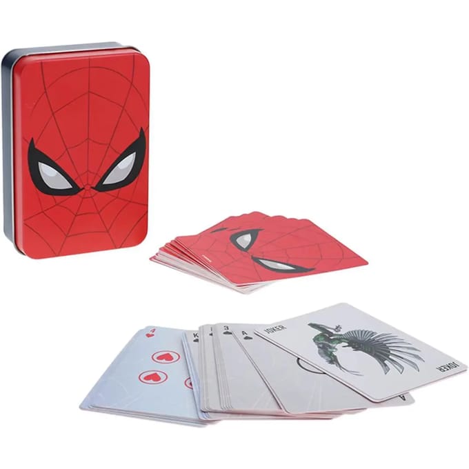 Marvel: Spider-Man Playing Cards with Storage Tin