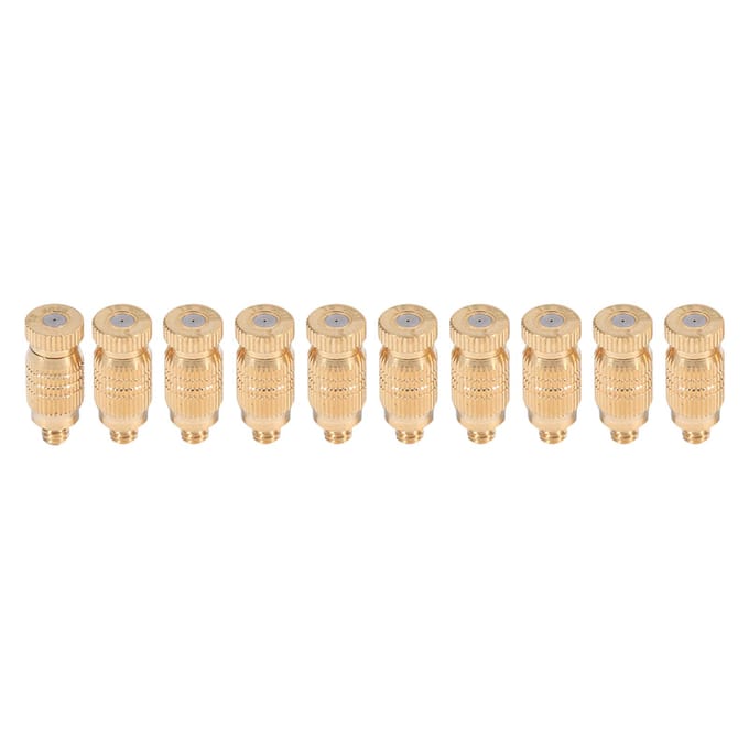 10 stuks Messing Nevelsproeiers met Draad Nevelende Sproeikop beige