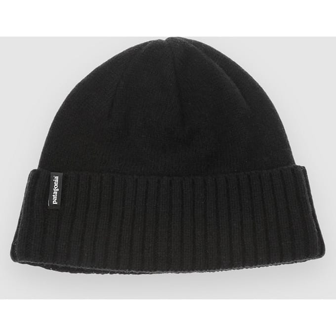 Rib Knit Beanie - Black Hats