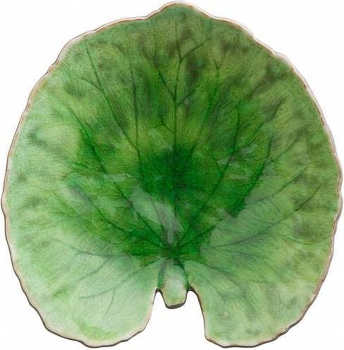 Costa Nova Riviera - servies - schaaltje blad - groen - aardewerk - H 2,4 cm