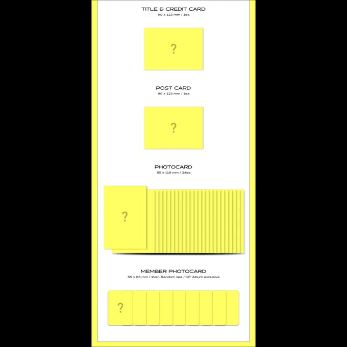 CRAVITY [VRIJHEID : IN ONZE KOSMOS] Kitalbum yellow
