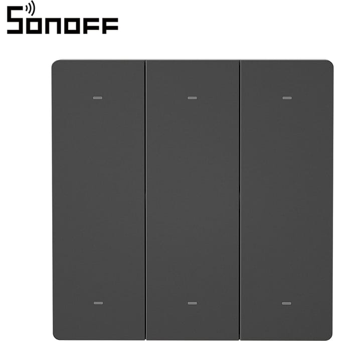 SONOFF SwitchMan R5 Scene Controller 6-toetsen draadloze stick-on eWeLink-afstandsbediening gateway tot 18 multi-trigger manieren werken met M5