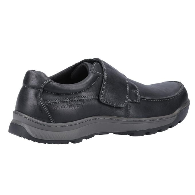 Hush Puppies Heren Casper Leren Schoenen (Zwart)