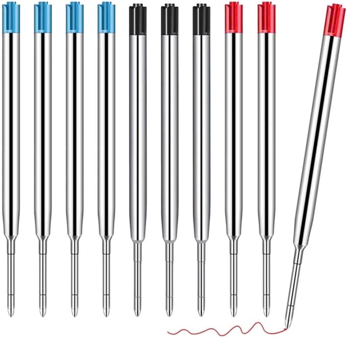 Balpenvullingen Set - Reserve Vullingen - Vlot Schrijven - Grote Capaciteit - 1.0 mm M