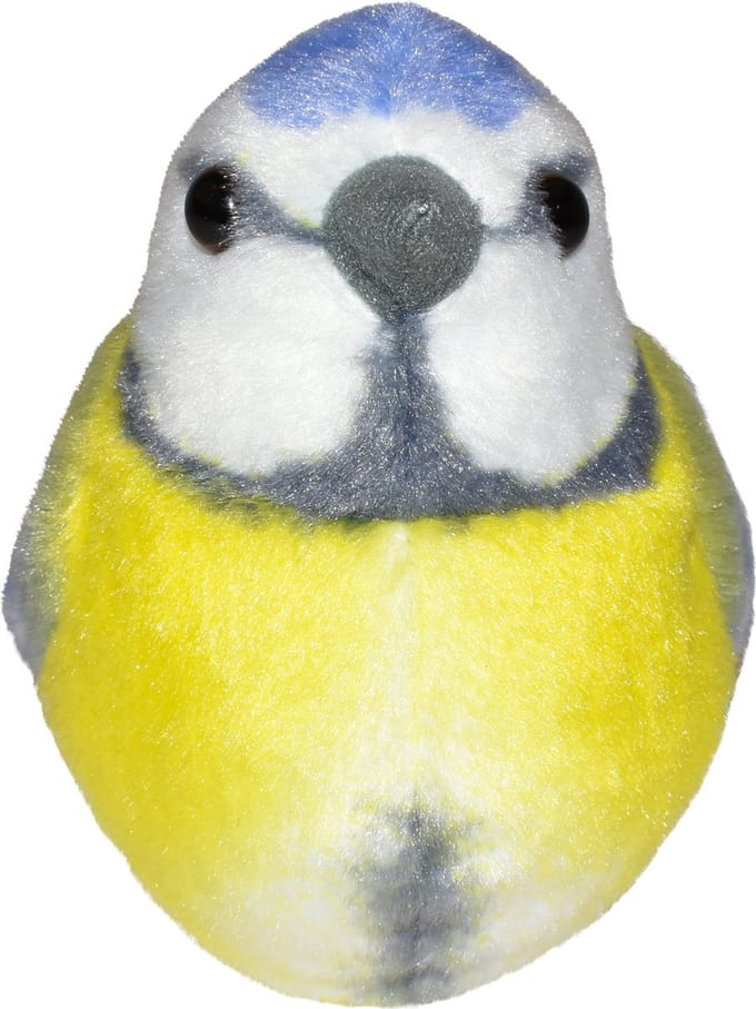 Wild Republic - Knuffel - Pimpelmees - Knuffel met Geluid - 16 cm