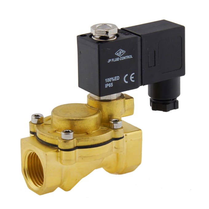 Magneetventiel CM-IA 1/2'' compact messing EPDM 0.5-12bar 24V DC - CM-IA012B120E-024DC