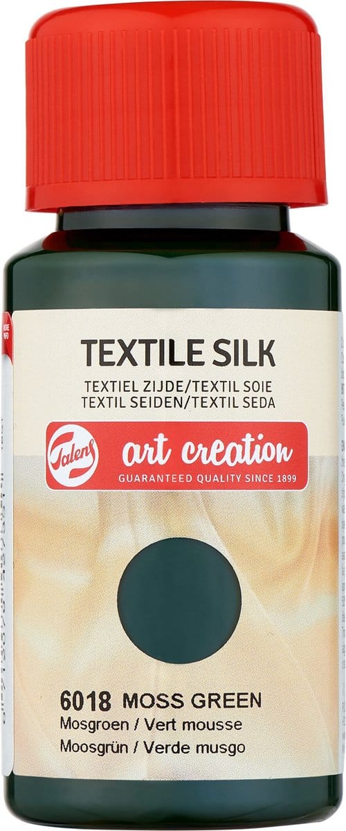 Talens Art Creation Textiel Silk 50 ml Mosgroen