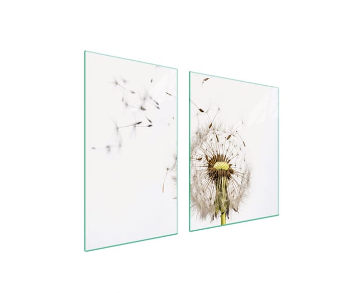 TMK ArtDeko - Snijplank - Kwiat - 100x52 cm - Glas