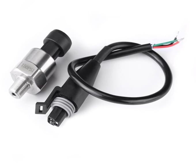 Allecto - Druktransducer - Digitale Druksensor - 1/8" Npt Aansluiting