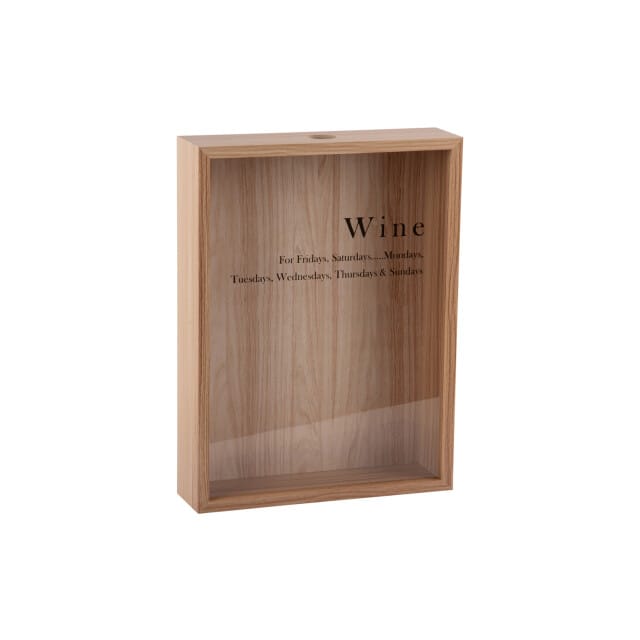 Present Time - Wine Momentum Box - Licht hout