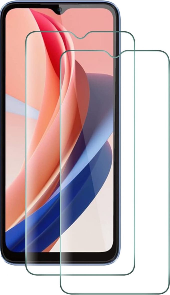 Screenprotector geschikt voor Nokia C31 screenprotector Beschermglas 2 pack - Screenprotector geschikt voor Nokia C31 screen protector glas