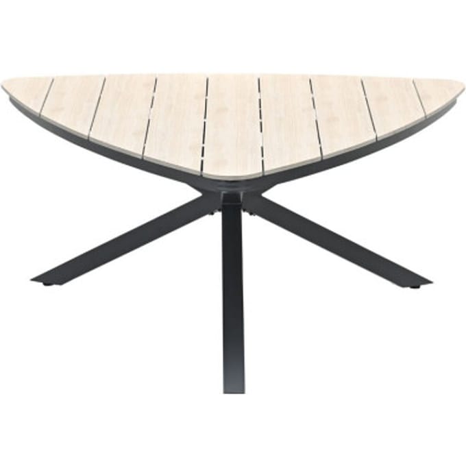 Garden Impressions Edison triangel tuintafel - 170 cm - light teak Vironwood