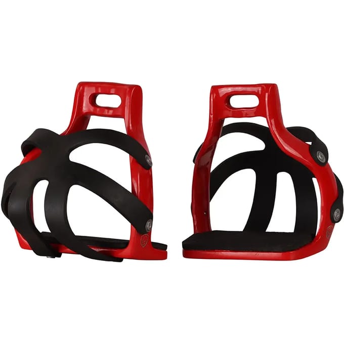 kinderrijbeugels met kooi Edix Saddles