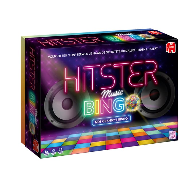Jumbo - Hitster Bingo - Nederlandstalig Partyspel - Actiespel