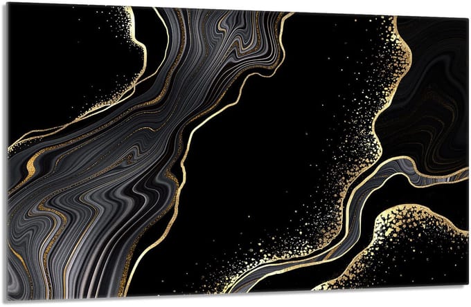 TMK ArtDeko - Snijplank - 80x52 cm - Marmer - Glas
