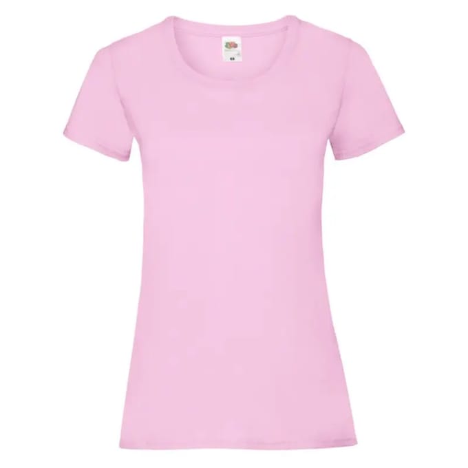 T-shirt dames Fruit of the Loom Valueweight