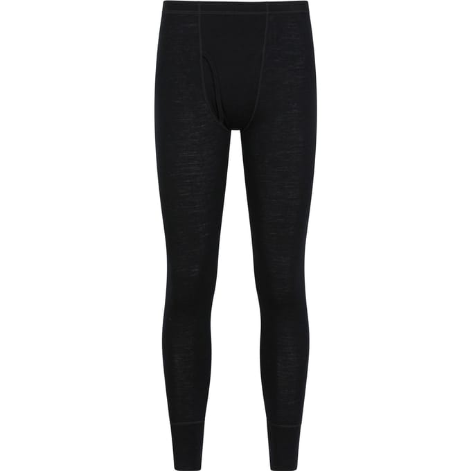 Mountain Warehouse Heren Merino II Thermo Onderbroek (Zwart)
