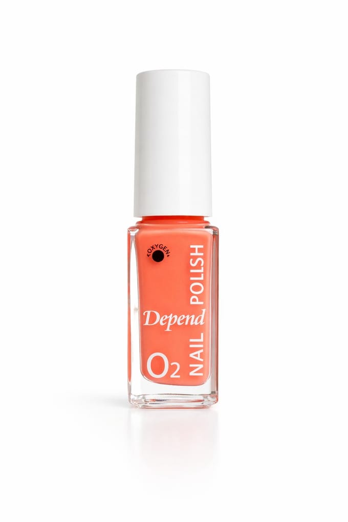 Depend Cosmetic | Nagellak | O2 | Nailpolish | zalm/koraal | 828 | 5ML