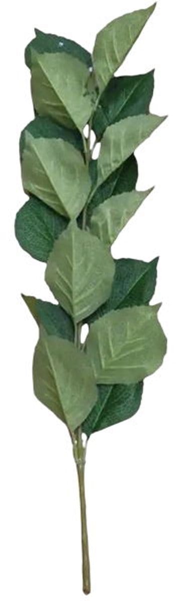 Kunst hortensia tak donkergroen 71 cm Buitengewoon de Boet