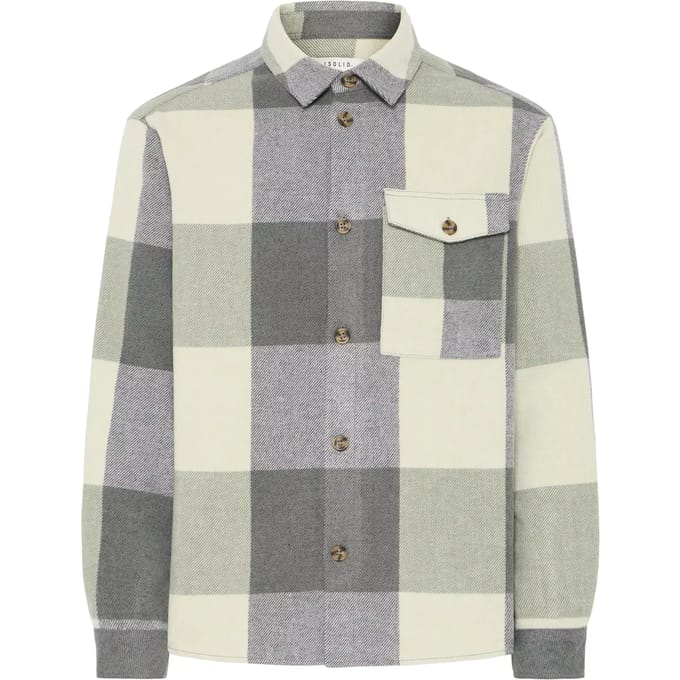 Shirt met lange mouwen Solid Sdmanheim
