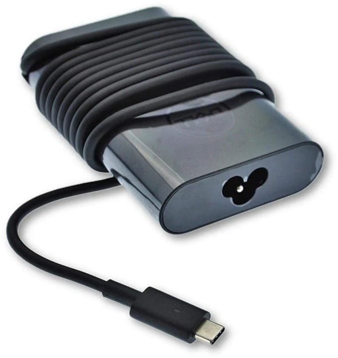 Dell USB-C AC Adapter – 65W – Laptop Oplader – Inclusief voedingskabel – Euro – Zwart