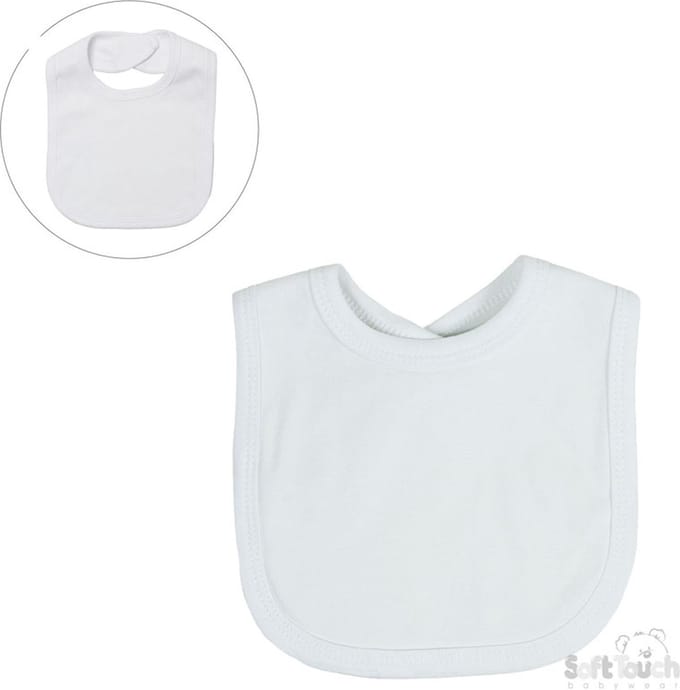 Soft Touch Slabbetje 33 Cm Wit