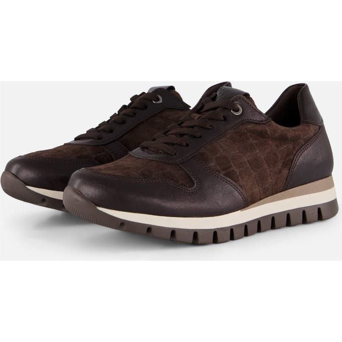 Gabor Sneakers bruin Suède - Maat 6,5