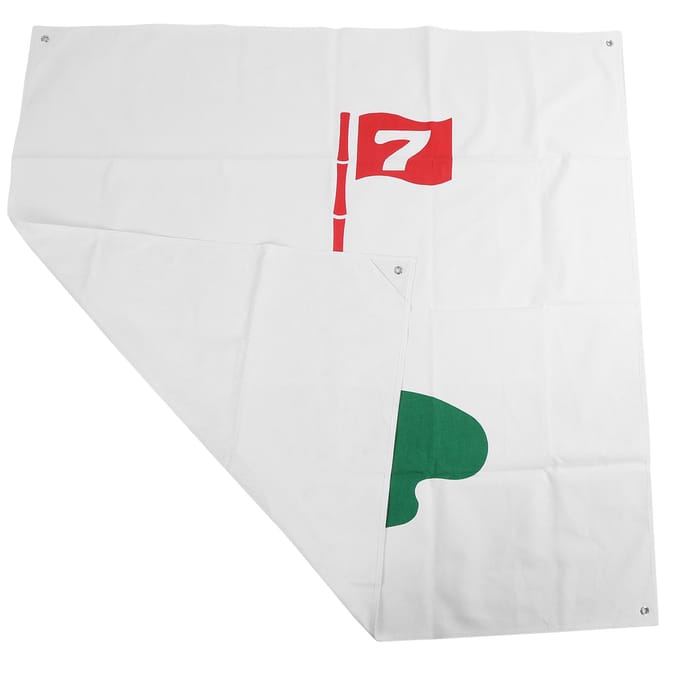 Golf Oefen Klapdoek Goed Geluid Golf Sla Doel Net voor Binnen Buiten Training(  7 white