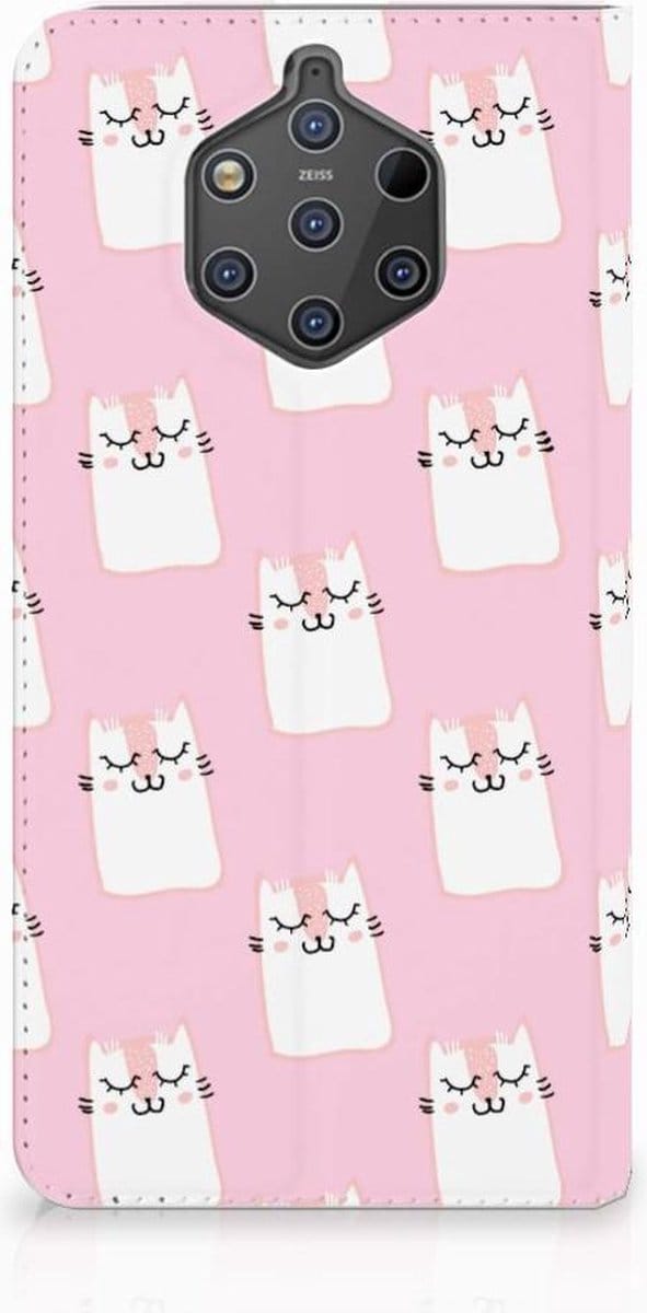 Nokia 9 PureView Hoesje maken Sleeping Cats