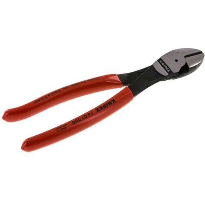 Knipex Krachtzijkniptang 200mm Kunststof Handgrepen